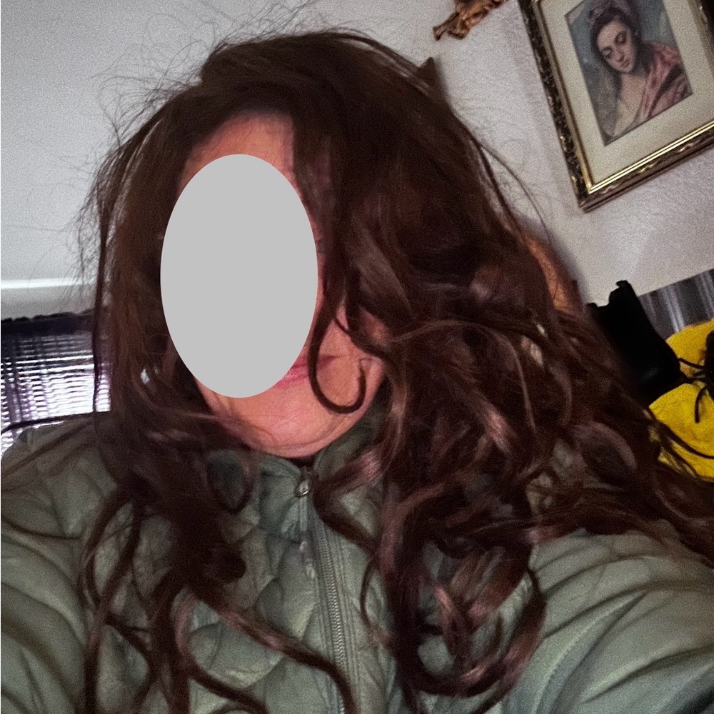 Beautiful 100% human hair 24 inch wavy- brown & reddish undertones/BOBBI BOSS - Picture 13 of 14